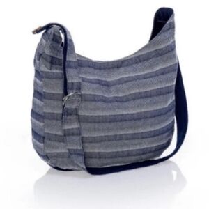 Thirty- one Striped Blue Shoulder Bag